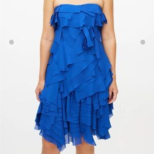 Reem Acra NWT sz 8 ruffle dress